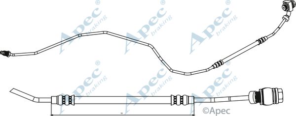 APEC BRAKING Тормозной шланг HOS3791